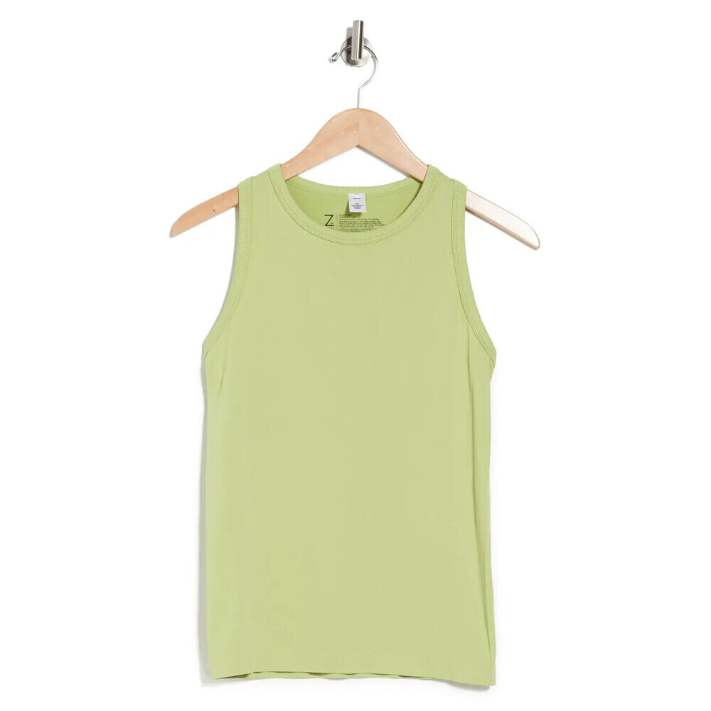 Z By Zella Harmony Seamless Tank In Green Stem Size S